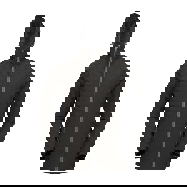 Mountain Warehouse Mens Exodus Waterproof Soft Shell Jacket - Black - 