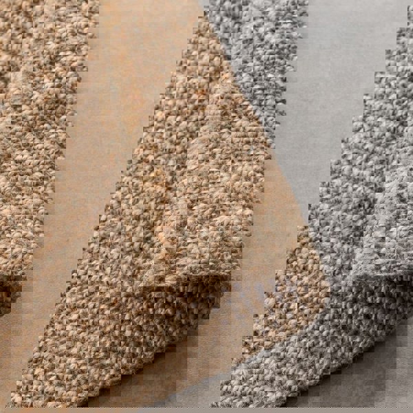 Handwoven Jute Beige Rug – Natural Colour