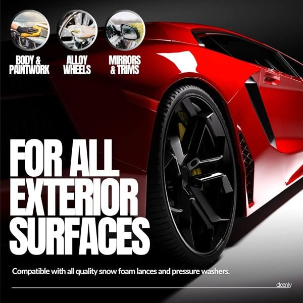 Cleenly Orange Snow Foam - High Performance Formula with Super Thick Foam 20L