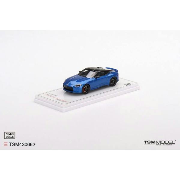 MCSlots Nissan Z Performance 2023 Seiran Blue LHD 1:43 Scale TSM430662