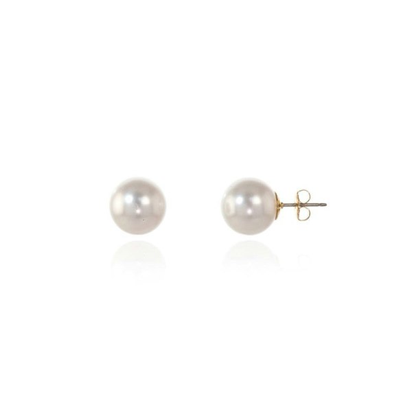 Cachet London Mac 12 White Pearl Earrings