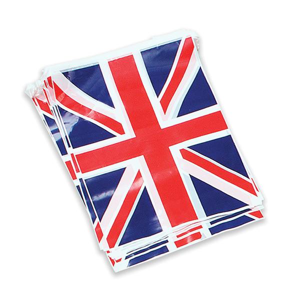 Bristol Novelty Union Jack Bunting - Red/Blue/White - 