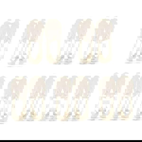 Anyfootwear 5 Pairs Size 5-11 Fashion No Show Thin Invisible Solid White Sock High-quality Breathable Ankle length For Men Woman Foot Accessories