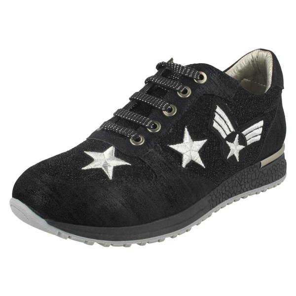 Spot On Ladies Spot On Lace Up Trainers