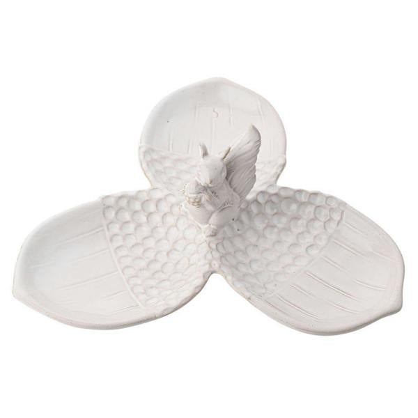 Country Living Squirrel & Acorn 3 Tray Serving Plate