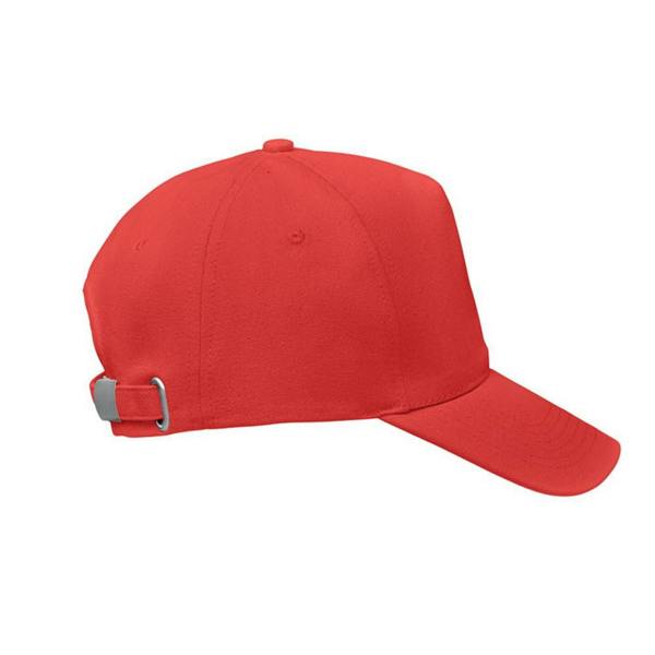 MidOcean Bicca Organic Cotton Baseball Cap - Red - 