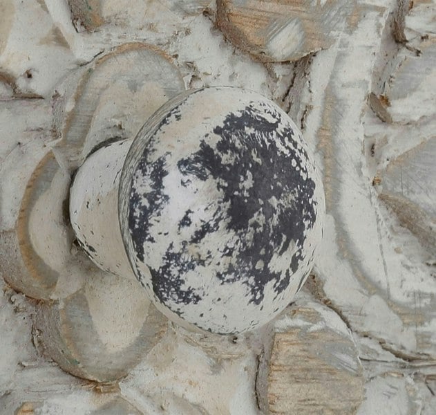 Dorel Home Asia Cabinet with 2 Doors in White