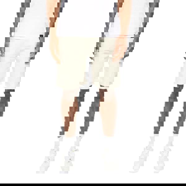 Crosshatch Mens Bardon Casual Shorts - Neutral Stone - 