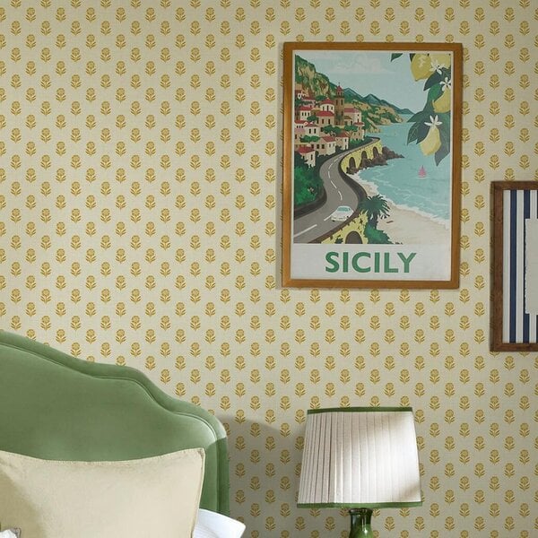 Joules Sunkissed Sicily 50 X 70 Wood Frame | Multicoloured