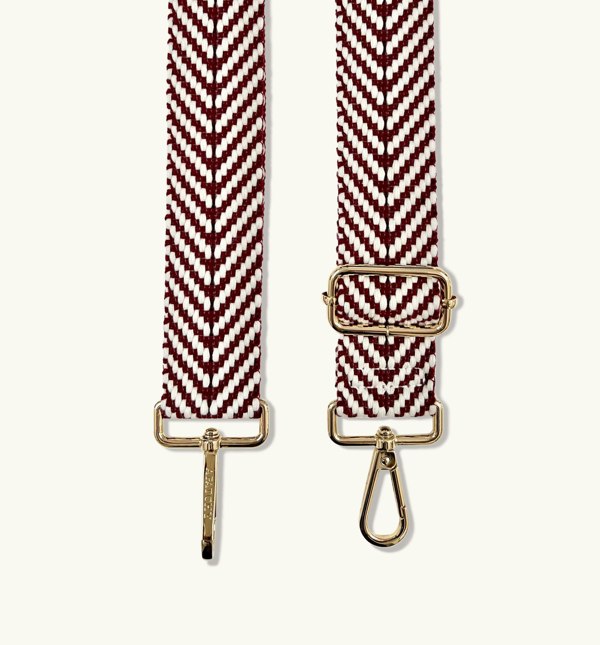 Apatchy Plum Chevron Strap