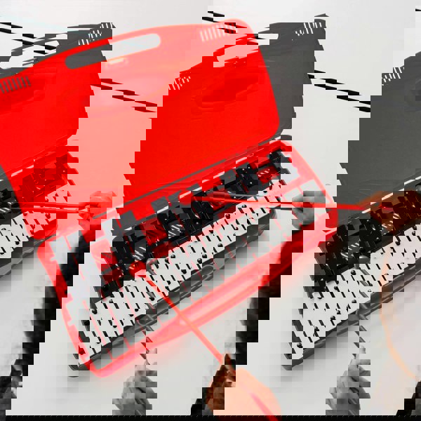 A-Star 25 Note Chromatic Glockenspiel Tuned Percussion#Colour_Red