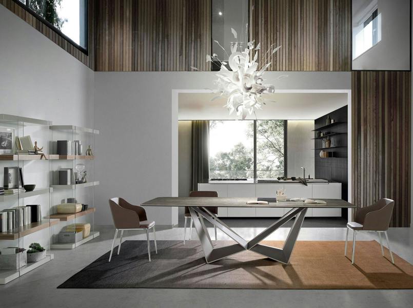 Angel Cerdá Brown Leatherette Chair 4022