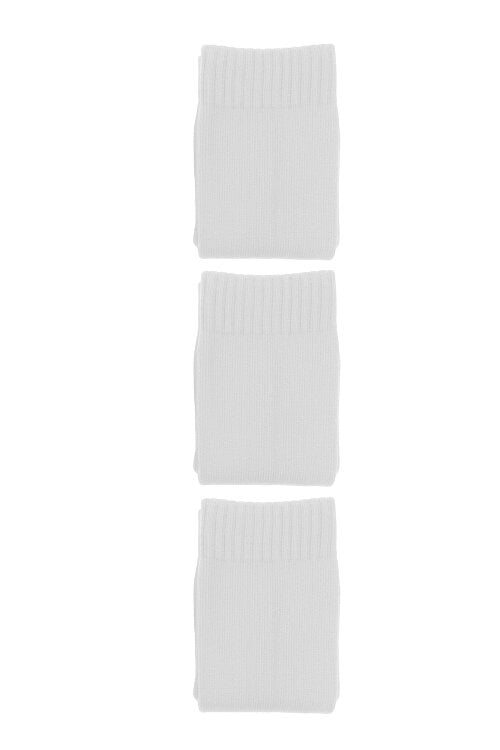 Optimum Classico Knee Length Socks White | Football & Rugby Socks, Infant-Senior