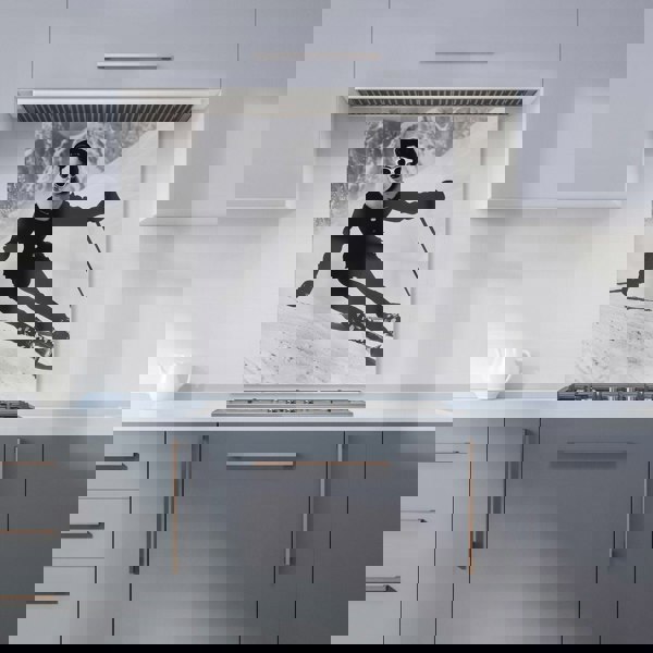 Warren Reed - Designer Glamorous Slopes of the 60s Kitchen Splashback