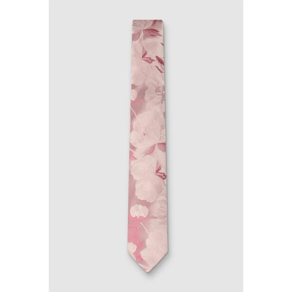 Antique Rogue Pink Floral Tie