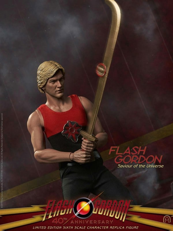 flash gordon saviour of the universe 1:6 scale figure big chief studios