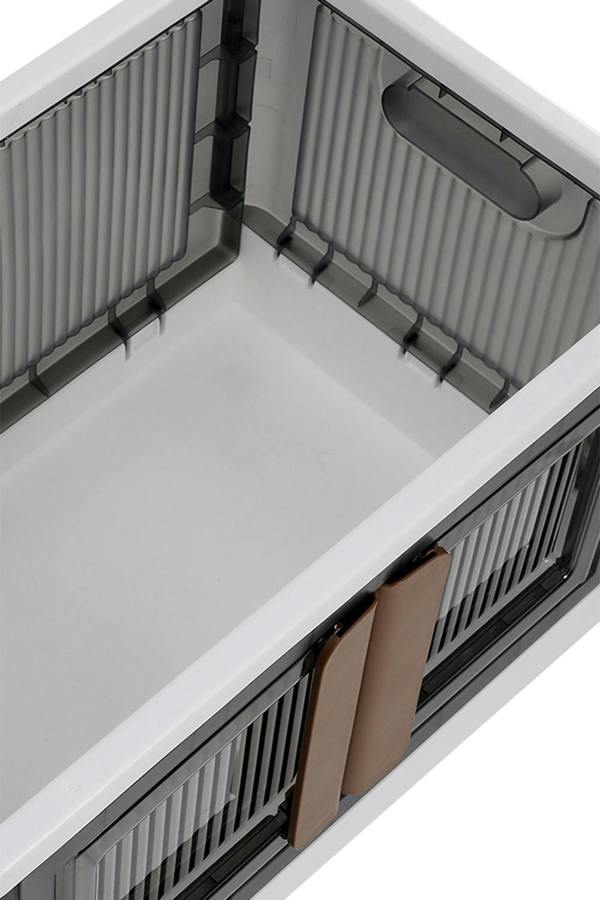 Living and Home 2-Door Collapsible Storage Organizer Box Wardrobe 48.7*31*30 CM