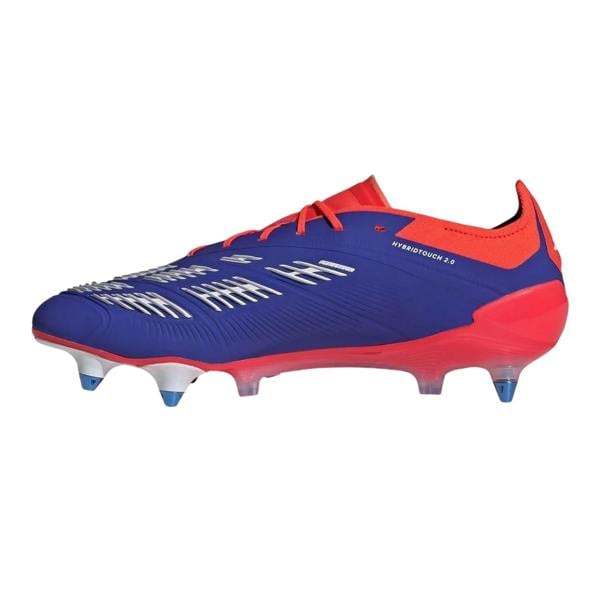 Adidas Unisex Adult Predator Soft Ground Football Boots - Blue/White/Red - 