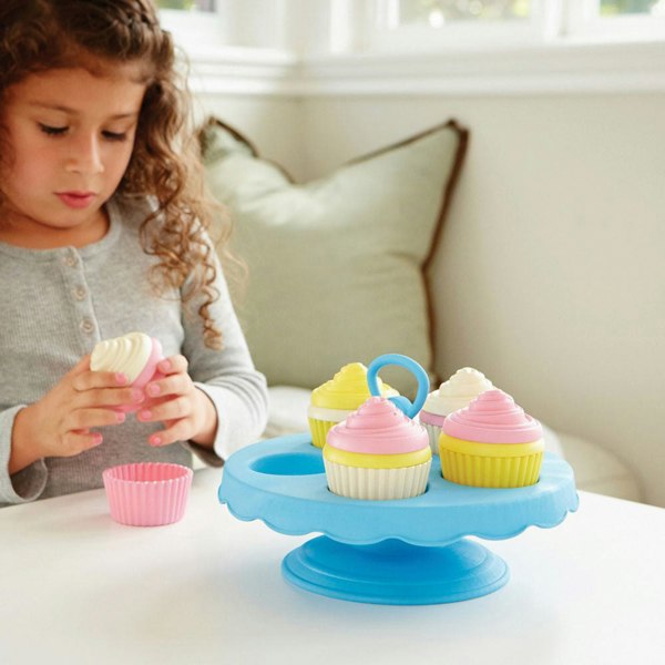 Green Toys Cupcakes - Made From 100% Recycled Plastic