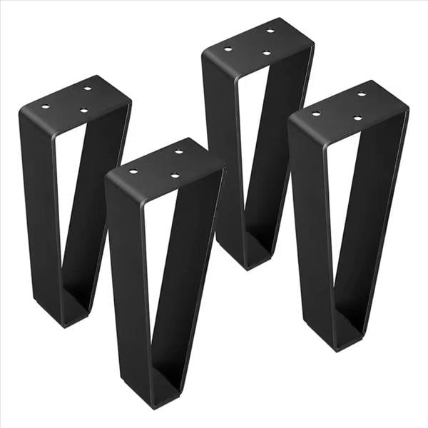 Havendro 4PCS Heavy Duty Steel Table Legs Furniture Support Feet for Cabinet TV Stand
