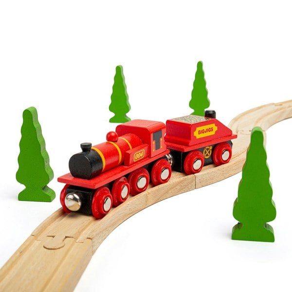 Bigjigs Rail Big Red Engine