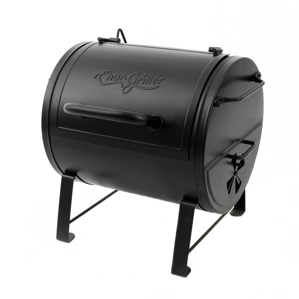 Char-Griller Portable Charcoal Grill & Side Fire Box - Compact & Perfect for On-the-Go Grilling