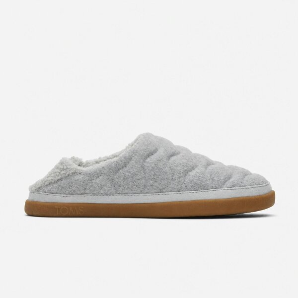 Toms EZRA Full Slippers   in  Grey