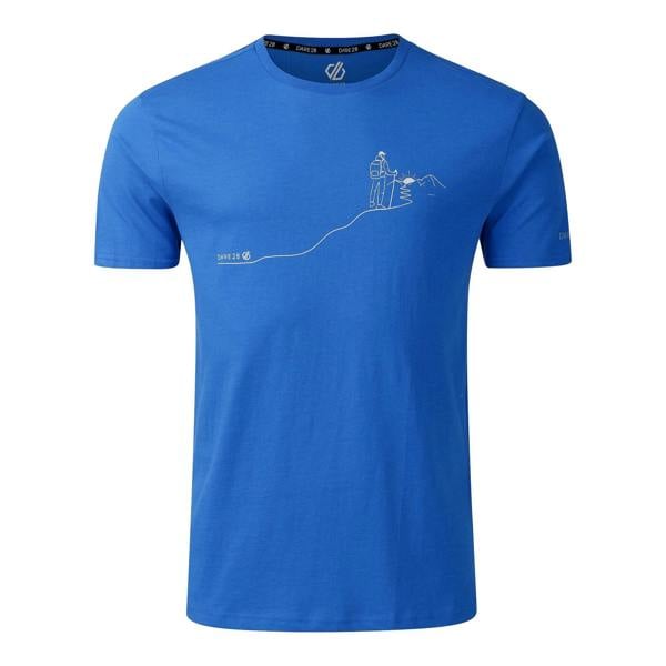 Dare 2B Mens Movement III Hiking Trail T-Shirt - Oxford Blue