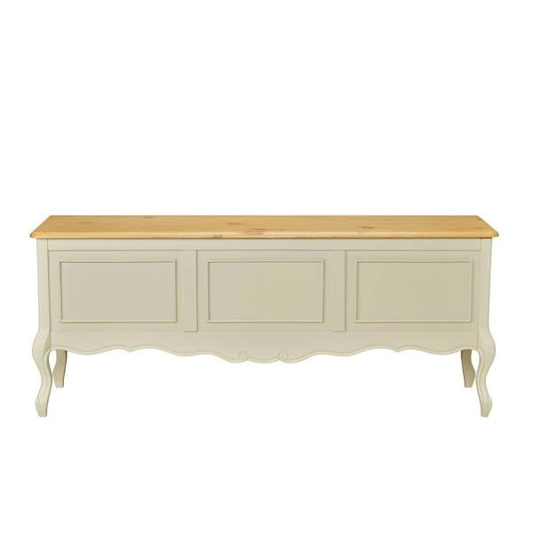 Statement Furniture Juliette Large Wooden Blanket Box with 3 Compartments