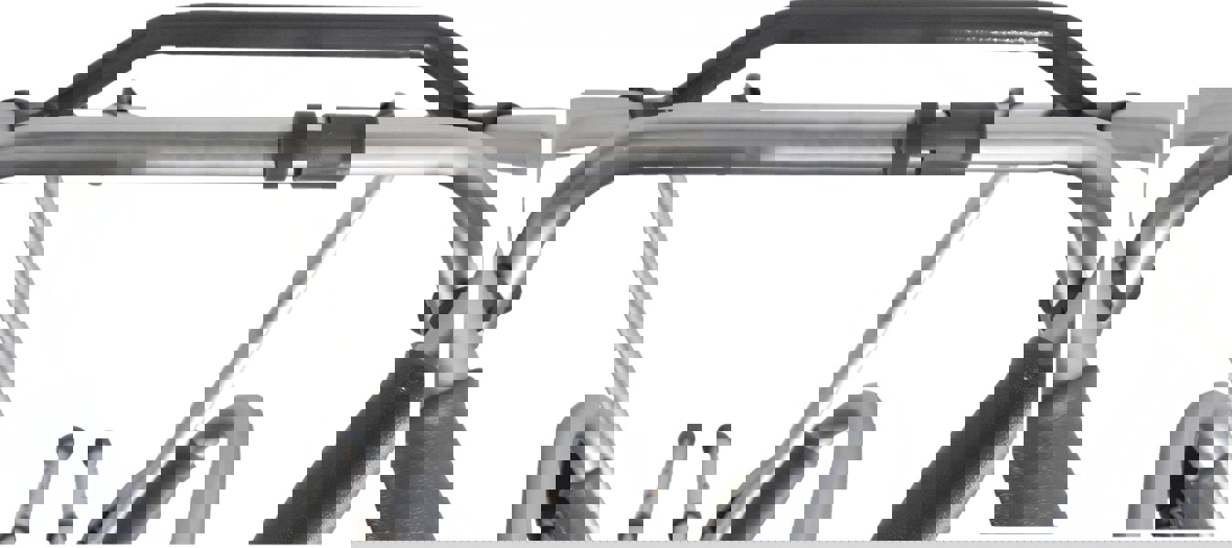 Aidapt Dual Riser Deluxe Folding Walking Frame With Wheels