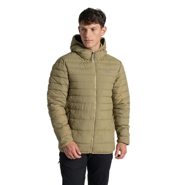 Craghoppers Mens Compresslite IX Hooded Padded Jacket - Cardamom - 