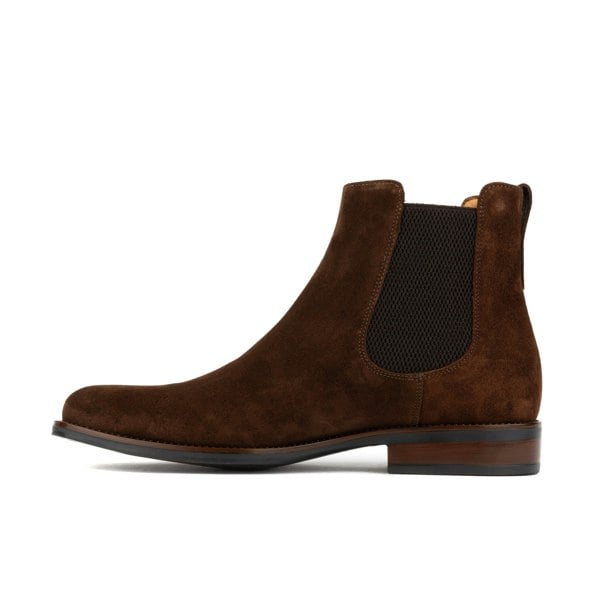 Embassy London Eastwood - Brown - Men's Suede Chelsea Boot