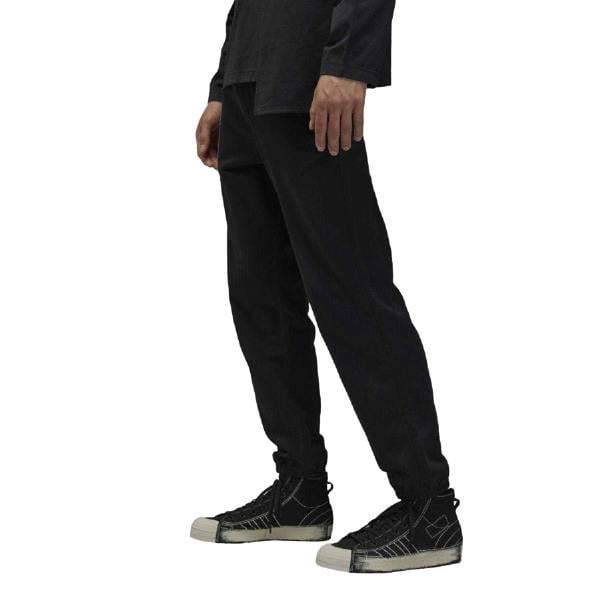 Y-3 Mens French Terry Tracksuit Bottoms - Black - 