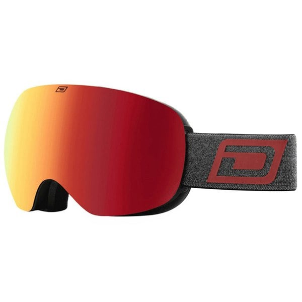 Dirty Dog OMEN - Black with Red Fusion Mirror Lens