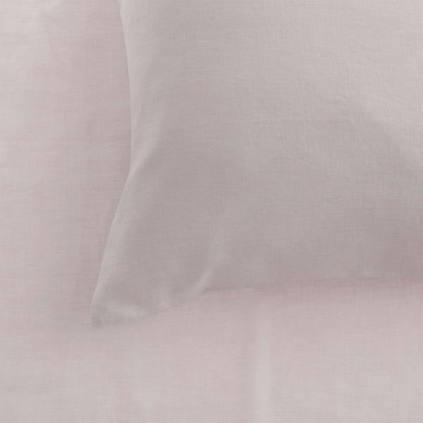 Blush Pink French Linen Bed Sets close-up detail 1 | Soak and Sleep