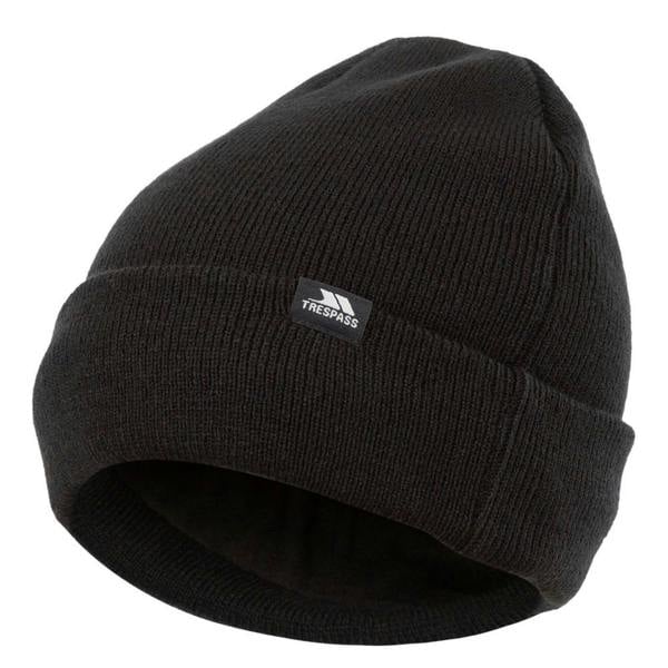 Trespass Unisex Adult Littlebrook Beanie - Black - 