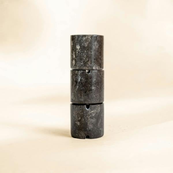 Marble cable pillar tower desk organiser home office genuine stone