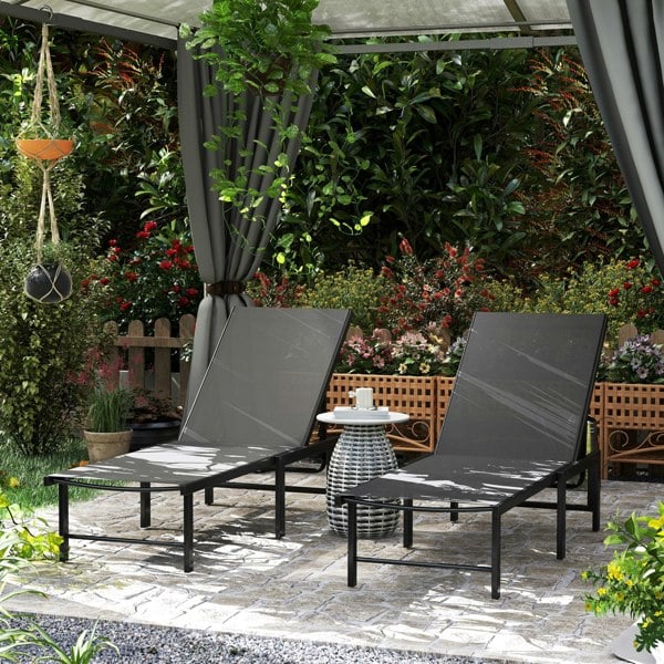 Sun Lounger Set