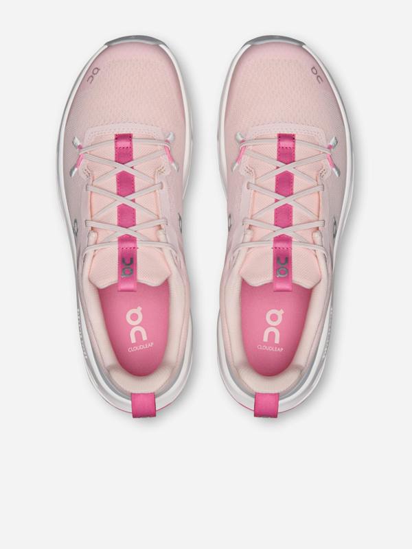 On Running Girls Cloudleap Trainers in Pink