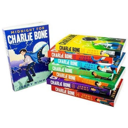 Charlie Bone 8 Books Set by Jenny Nimmo The Time Twister ,The Blue Boa & more