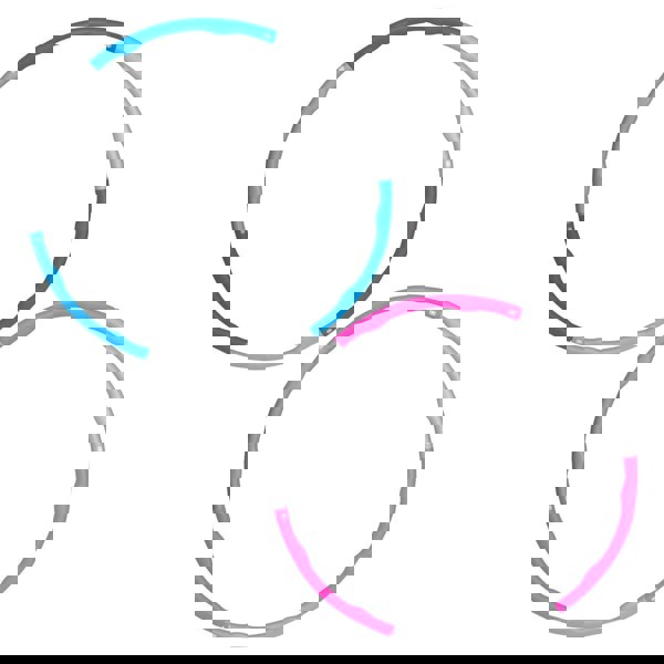 Azure Weighted Hula Hoops