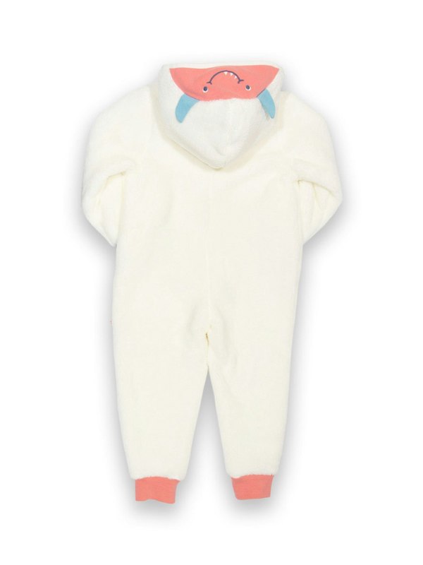 Kite Girls Huggle Bub Fleece Onesie Cream