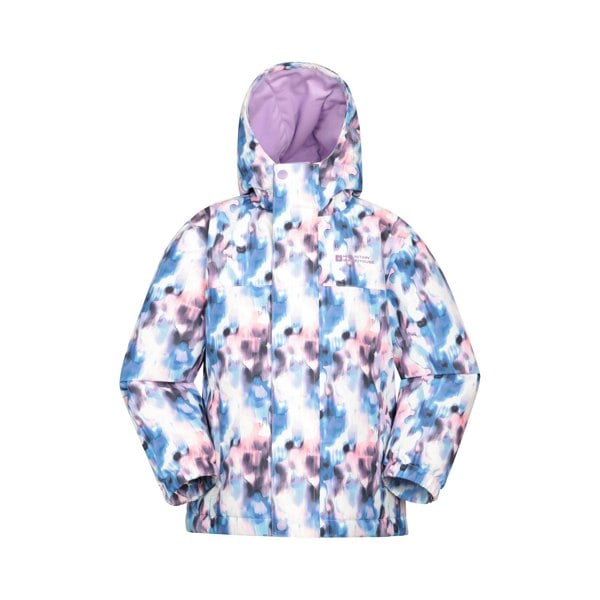 Mountain Warehouse Childrens/Kids Polar Zone Printed Jacket & Salopettes Set - Purple