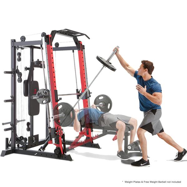 Marcy SM4033 Smith Cage Linear Bearings - Marcy SM4033 Smith Cage Machine Linear Bearings Utility Weight Bench