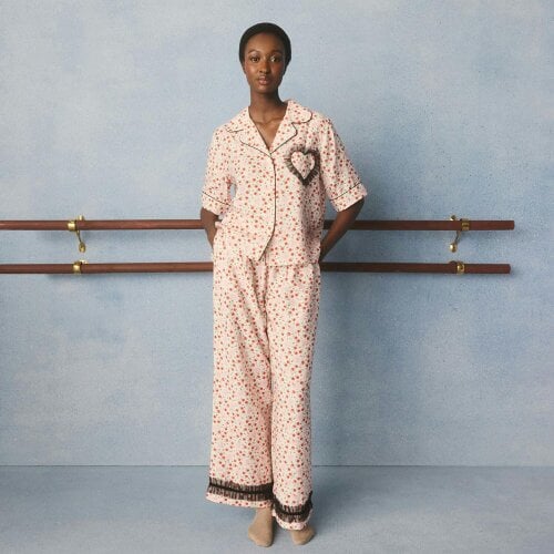 Cath Kidston Womens Ballerina Short Pyjama Set - Pink