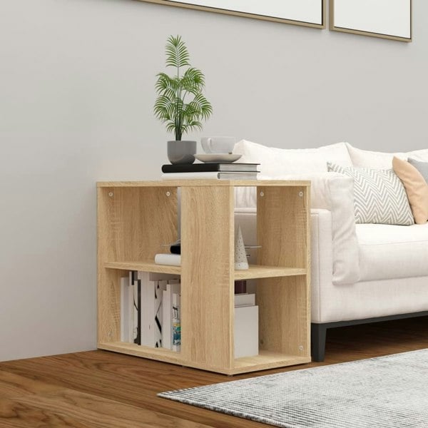 Berkfield Side Cabinet Sonoma Oak 60x30x50 cm Engineered Wood