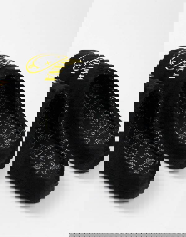 Nirvana Unisex Black Logo Mule Slippers