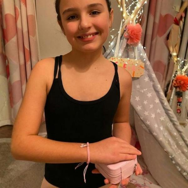 Aye Do Gifts Ballet Shoes Friendship Bracelet & Jewellery Box Gift