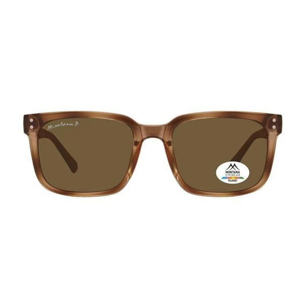 Montana Sunglasses MP196 D Light Havana Brown Polarized