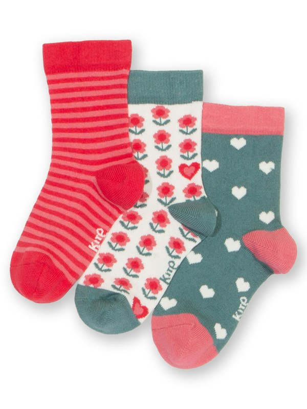 Kite Girls Organic Queen Of Hearts Socks